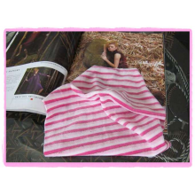 中山宏海纺织品有限公司-Yarn dyed色织金属线间条天鹅绒剪毛布